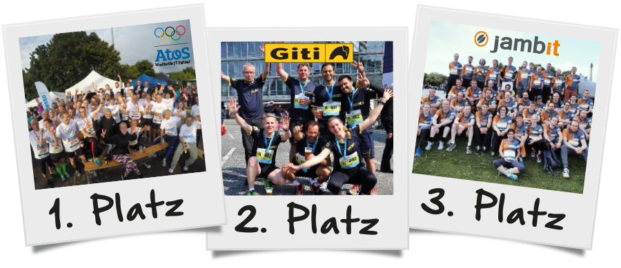 Gewonnen! Die Gewinner-Laufteams stehen fest